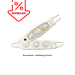 ABVERKAUF: 147 Module GE Tetra Max WET Light LED-Module, 12V, IP68, 150 mm Modulabstand, Lichtfarbe Rot