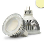 MR16 LED Strahler 6W Glas diffus, 120?, warmwei?