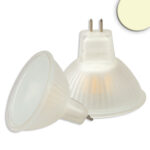 MR16 LED Strahler 3,5W, 270?, opal, warmwei?