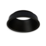 Cover für LED Spot und LED Modul SYS-GU10, schwarz matt, rückversetzt, UGR<12