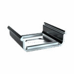 SPS-A2_13/A2F_13 Montageklammer SpringSteel f. LED Alu-Profile Exo-A2_13 u. A2F_13 | silber