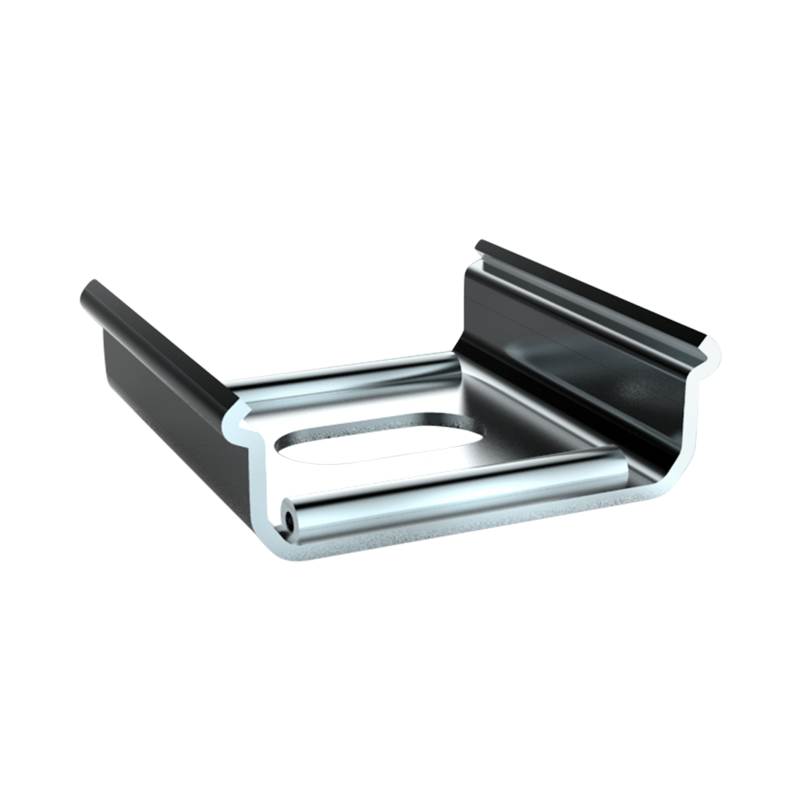 311000000003-1 SPS-A2_13/A2F_13 Montageklammer SpringSteel f. LED Alu-Profile Exo-A2_13 u. A2F_13 | silber – Bild 1