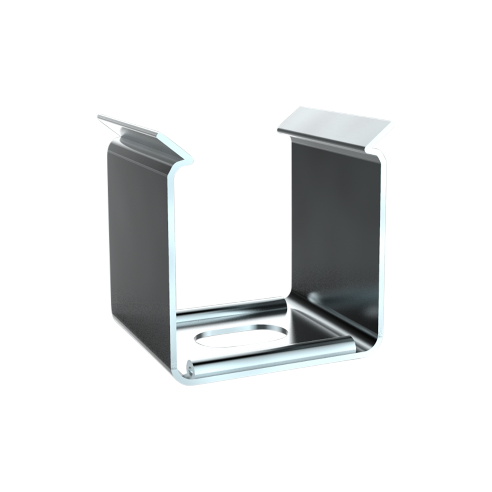 311000000010_V-1 SPS-A0_8 Montageklammer SpringSteel f. LED Alu-Aufbauprofil Exo-A0_8 – Bild 1