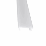 PC41_13 (10m) Cover FLAT für LED Alu-Profile Exo-A1/A1F/A2/A2F | in PE-Beutel – Bild 3