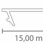 PC41_13 (2m) Cover FLAT für LED Alu-Profile Exo-A1/A1F/A2/A2F