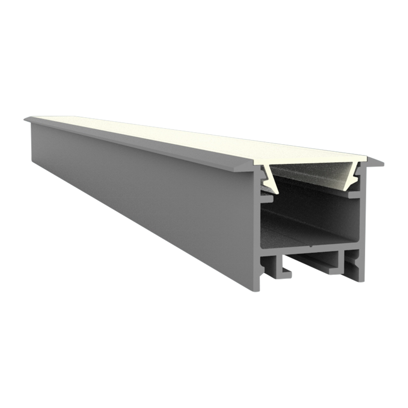 412001015000-7 PC41_13 (2m) Cover FLAT für LED Alu-Profile Exo-A1/A1F/A2/A2F – Bild 7