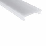 PC61_32 (3m) Cover FLAT opal satiniert (65% TL) f. LED Leuchtenprofil Exo-TI1_32 – Bild 2