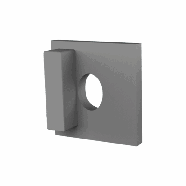 PETG-T4_11 Endkappe f. LED Alu-Profil Exo-T4_11 + Cover PC75_11