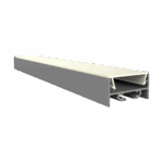 Exo-N3_24 ALU eloxiert (2m) | LED Aufbauprofil | LED max.24mm | ultraflat+wide