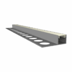 Exo-F0_10 ALU ELOXIERT (2m) | LED Fliesen-Abschlussprofil | LED max.10mm | direct+ultraslim