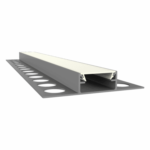 Exo-F1_16 ALU ELOXIERT (2m) | LED Fliesen-Mittelprofil | LED max.16mm | narrow