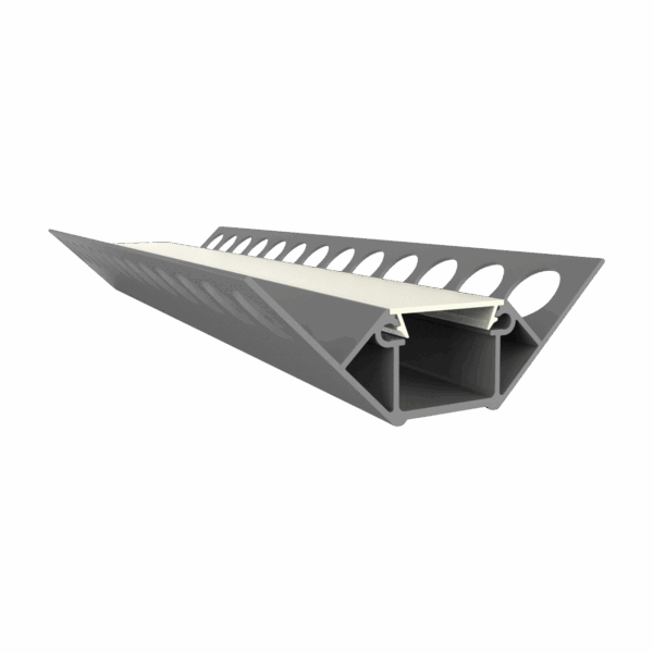 Exo-F2_15 ALU ELOXIERT (2m) | LED Fliesen-Eckprofil | LED max.15mm | narrow