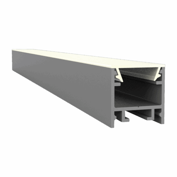 Exo-A2_13 ALU ELOXIERT (3m) | LED Aufbauprofil | LED max.13mm | narrow