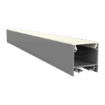 Exo-N2_16 ALU eloxiert (3m) | LED Aufbauprofil | LED max.16mm | flat