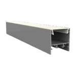 Exo-N4_24 ALU eloxiert (3m) | LED Aufbauprofil | LED max.24mm | flat+wide