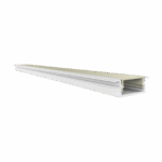 Exo-NLN1F_14 ALU WHITE RAL9016 (2m) | LED Einbauprofil | LED max.14mm | ultraflat+wings