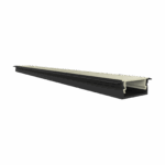 Exo-NLN1F_14 ALU BLACK RAL9005 (2m) | LED Einbauprofil | LED max.14mm | ultraflat+wings