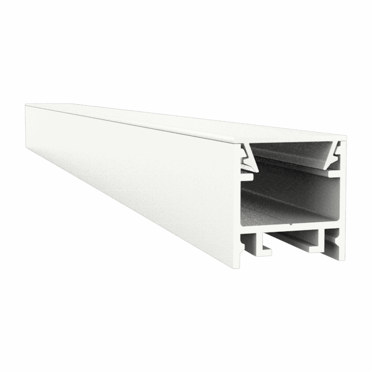Exo-A2_13 ALU BLACK RAL9005 (3m) | LED Aufbauprofil | LED max.13mm | narrow – Bild 4